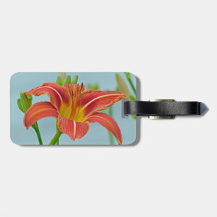 Tiger Daylily Luggage Tag