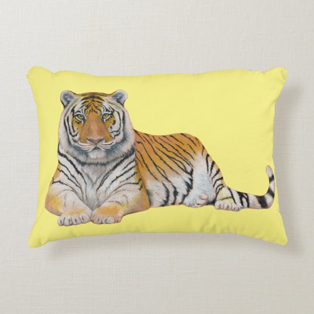 Tiger Decorative Cushion (Front)