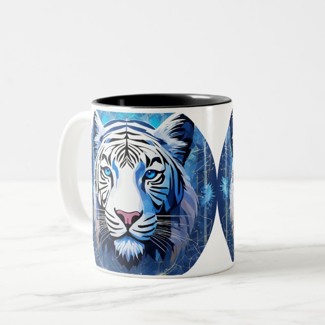 Tiger Design Mug (Front Left)