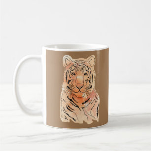 Tiger design on a Mug