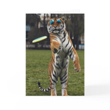 Tiger Disc Golf Card