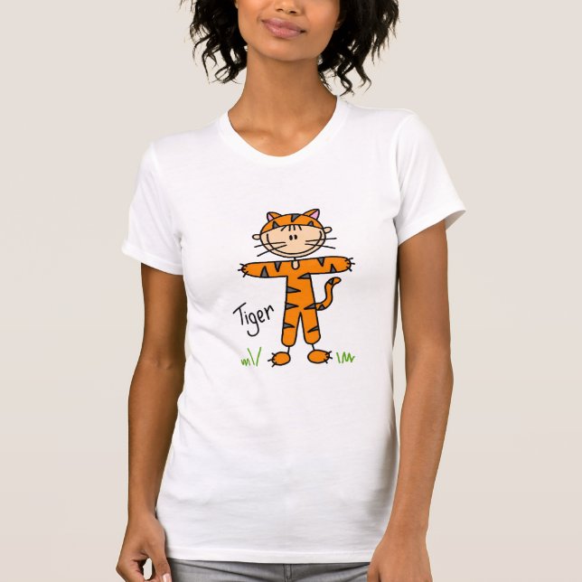 Tiger Dress Up T-shirts and Gifts (Front)