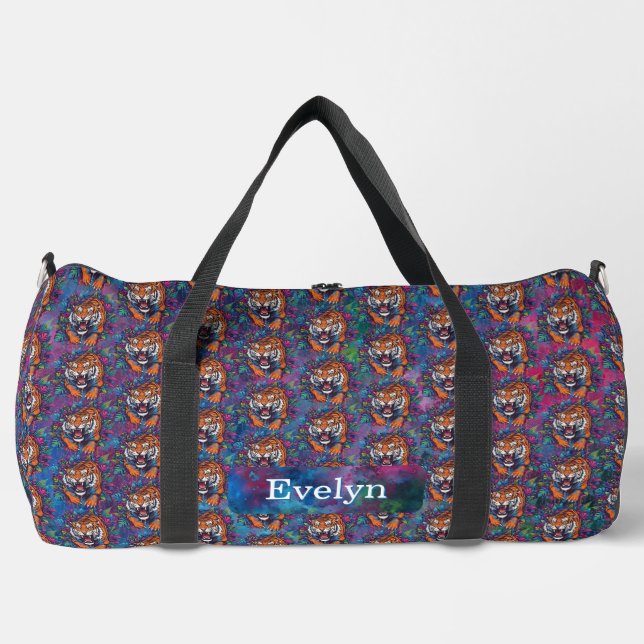 Tiger Duffle Bag (Front)