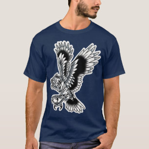 tiger eagle traditional tattoo T-Shirt