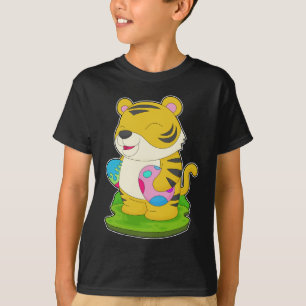 Tiger Easter Easter eggs T-Shirt