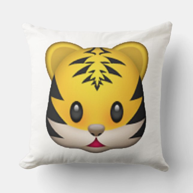 Tiger - Emoji Cushion (Front)