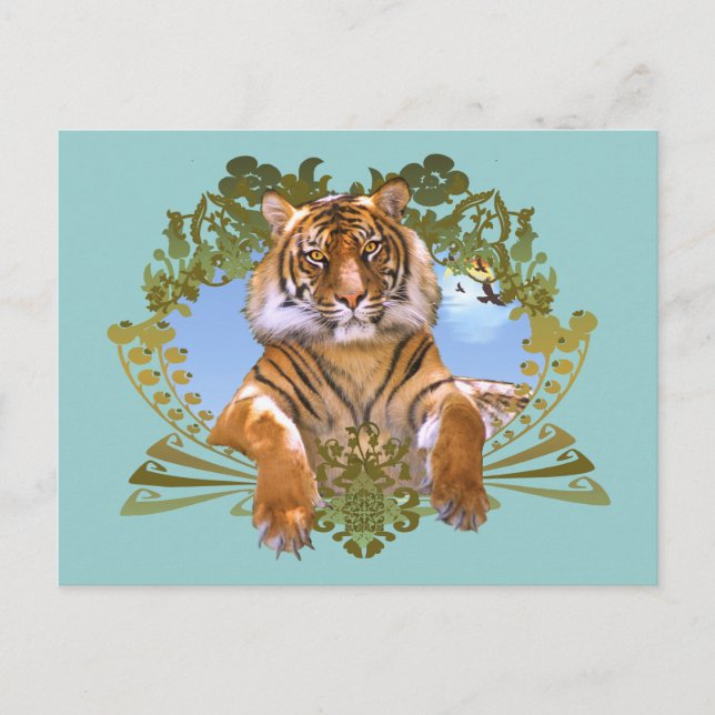 Tiger - Endangered Species Postcard (Front)
