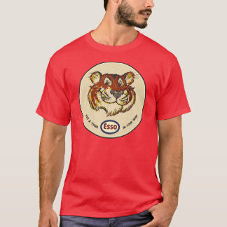 Tiger Esso Vintage Oil Company funny gift family T-Shirt