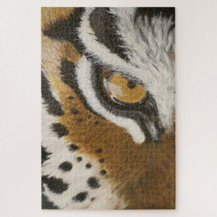 Tiger Eye Jigsaw Puzzle