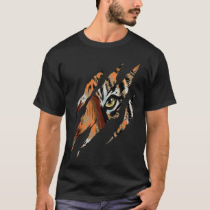 Tiger Eye  Wildlife Animal Tiger  Women Men   1 T-Shirt