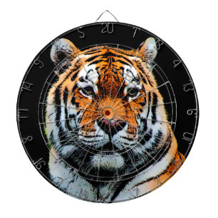 Tiger Eyes Inspirational Dartboard