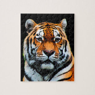 Tiger Eyes Inspirational Jigsaw Puzzle
