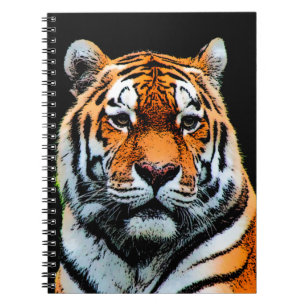 Tiger Eyes Inspirational Notebook