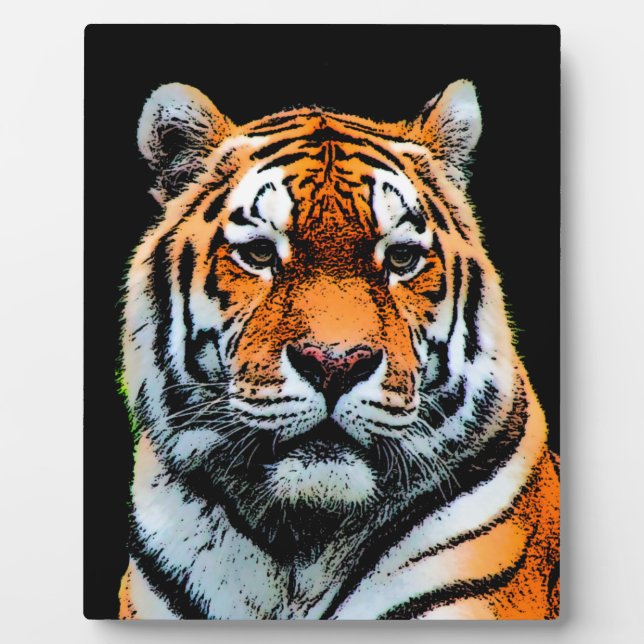 Tiger Eyes Inspirational Plaque (Front)