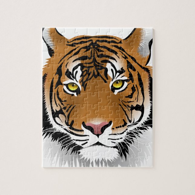 Tiger Eyes Jigsaw Puzzle (Vertical)