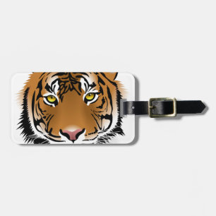 Tiger Eyes Luggage Tag