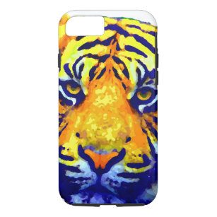 Tiger Eyes Pop Art iPhone 8/7 Case