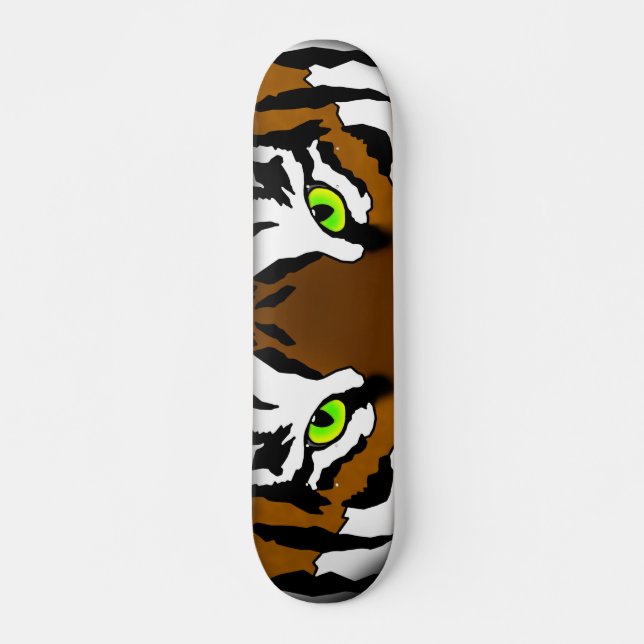 Tiger Eyes Skateboard (Front)