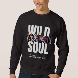 Tiger Eyes Streetwear Sweatshirt | NUVEX