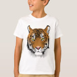Tiger Eyes T-Shirt<br><div class="desc">Tiger Eyes. Cloths designs for ladies,  men and kids.</div>
