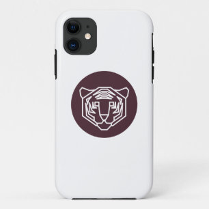 Tiger Face Badge iPhone 11 Case