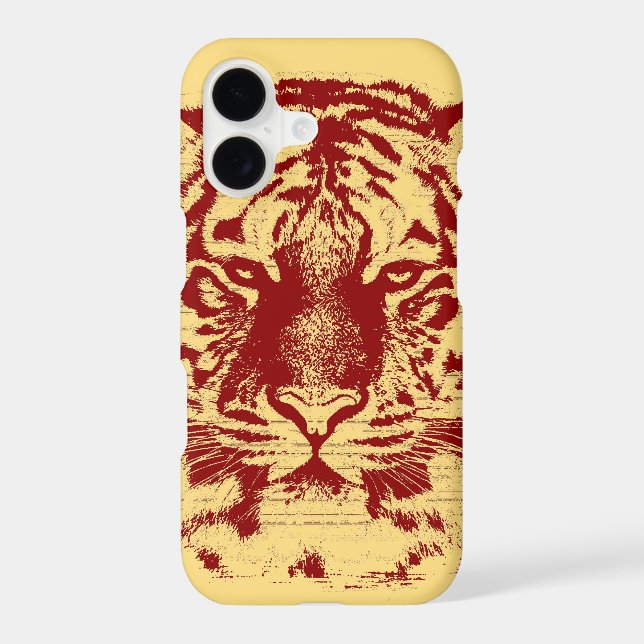 Tiger Face Close-Up (Back)