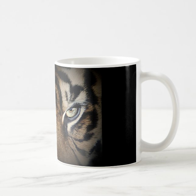 Tiger Face Coffee Mug (Right)