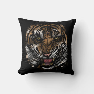 Tiger Face Cushion
