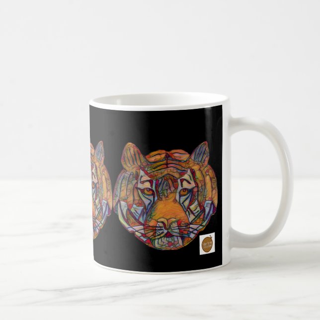 Tiger Face Mug (Right)