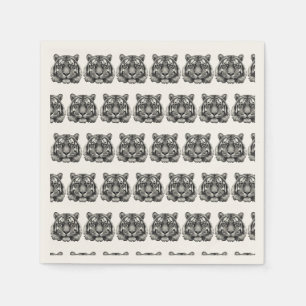 Tiger Face Napkin