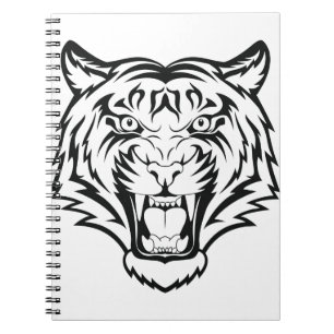 Tiger Face Notebook