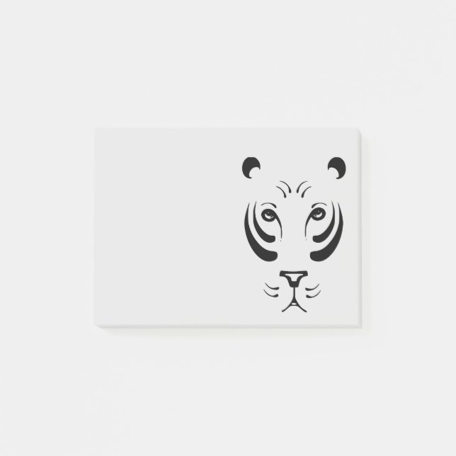 Tiger Face Post-it Notes (Front)