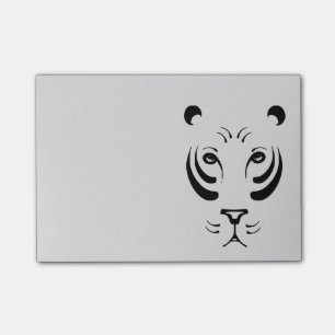 Tiger Face Post-it Notes