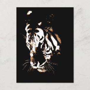 Tiger Face Postcard