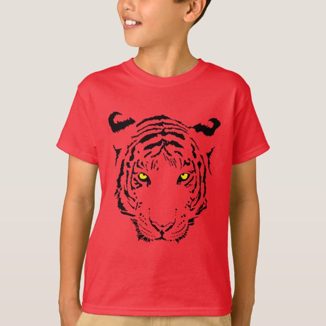 Tiger Face -  Shirt (Front)