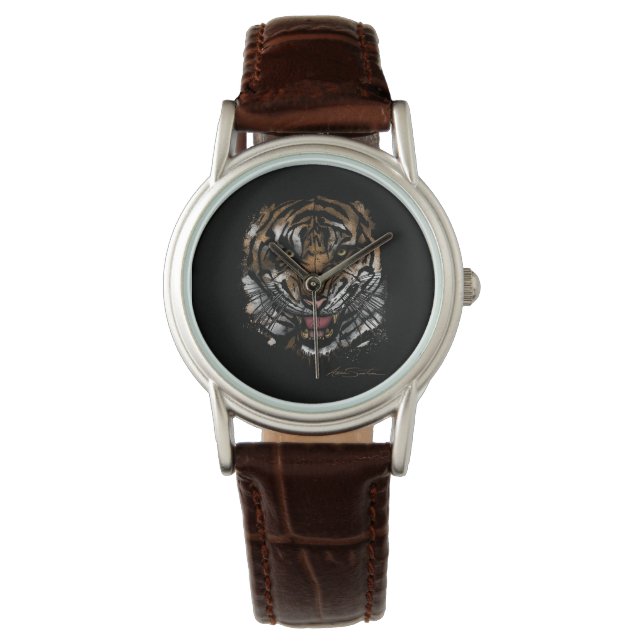 Tiger Face (Signature Design) Watch (Front)