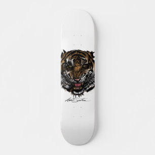 Tiger Face Skateboard