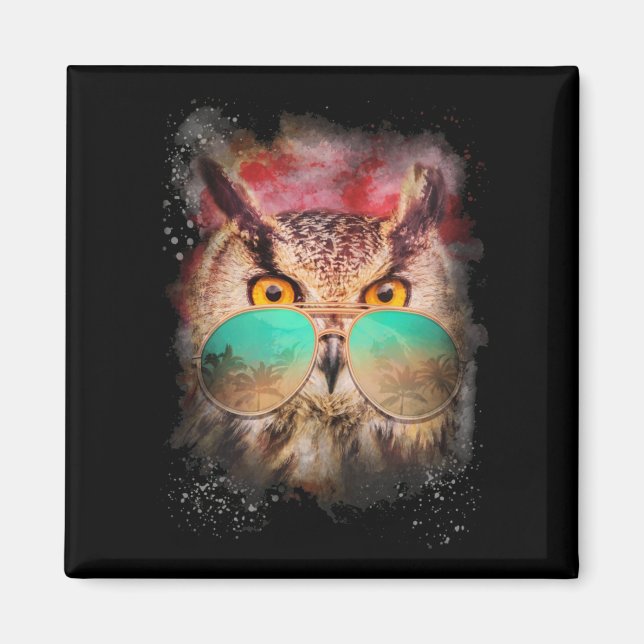 Tiger Face Torn Claw Wild Safari Animal Cat Magnet (Front)