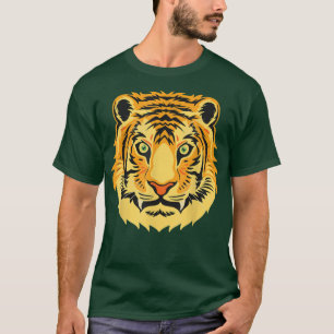 Tiger FaceZoology Zookeeper Safari Zoo Wild Animal T-Shirt