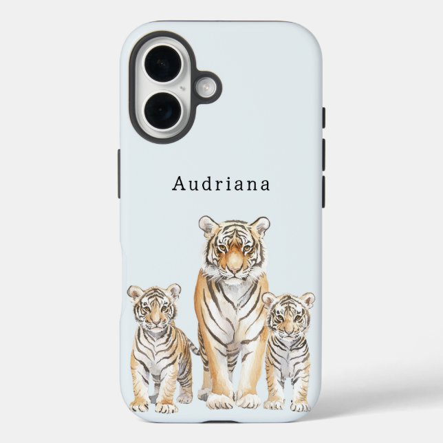 Tiger Family Case-Mate iPhone Case (Back)