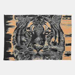 Tiger Fine Art 4 - Kitchen Towel
