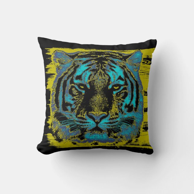 Tiger Fine Art - Pillow (Front)