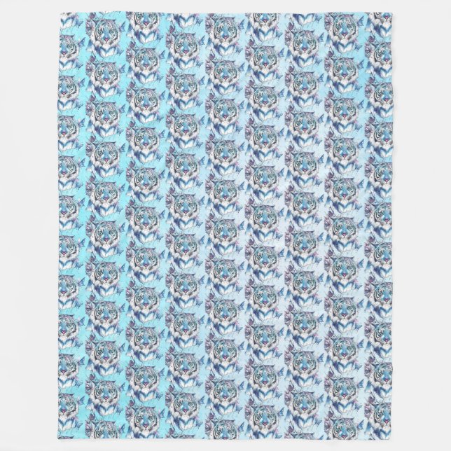 Tiger Fleece Blanket (Front)