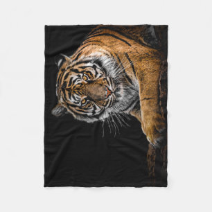Tiger Fleece Blanket