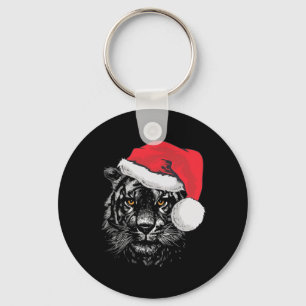 Tiger For Women Men And Kids Tiger Santa Christmas Key Ring