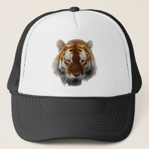 Tiger Fractal Trucker Hat