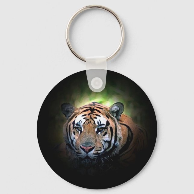 Tiger Free Spirit Key Ring (Front)