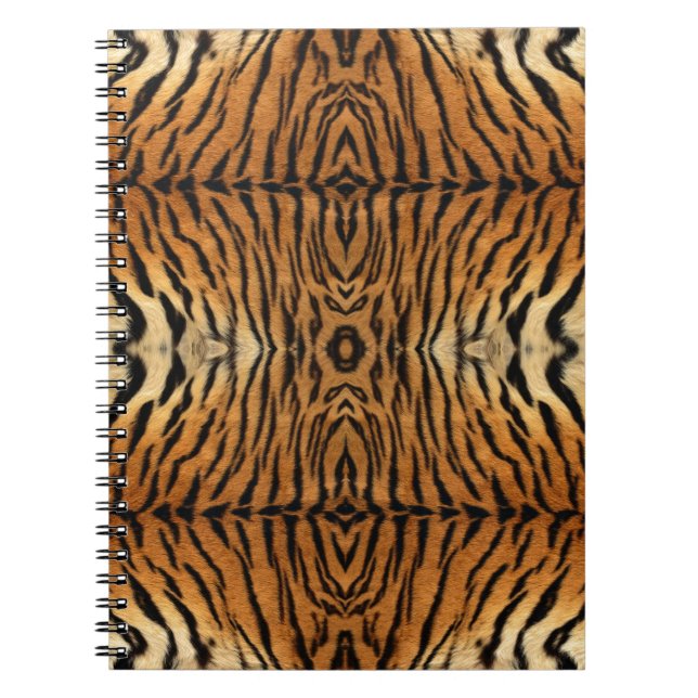 Tiger fur pattern notebook (Front)