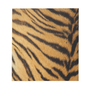 Tiger Fur Stripes Notepad