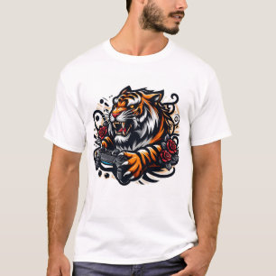 Tiger Gamer T-Shirt for Men